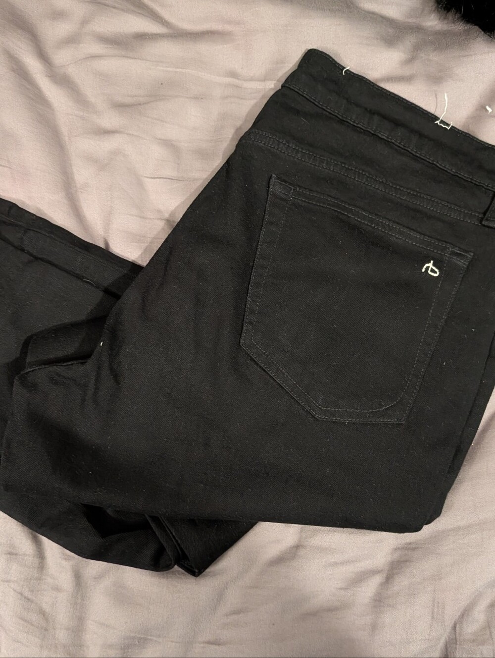 rag & bone Black Slim Straight Men's Jeans